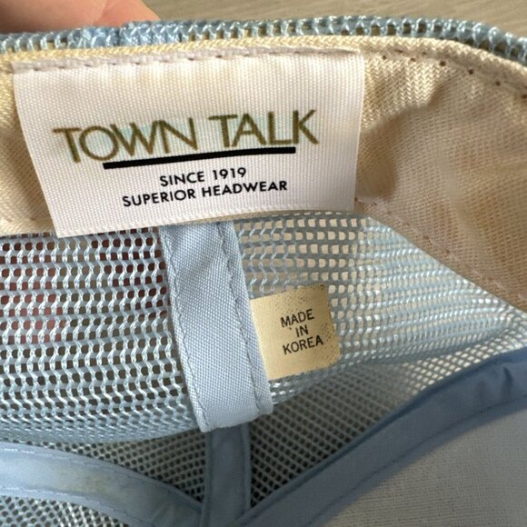 Daytona Beach Golf Club Hat Cap Baby Blue Squirrel Rope Adjustable Vintage USA - Picture 9 of 9